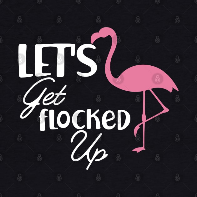 Bridesmaid - Let's get flock up / Flamingo Theme by KC Happy Shop